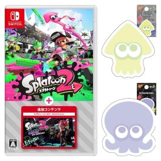 【Nintendo 任天堂】NS Switch 斯普拉遁 2+擴充票 + ENSKY 迷你便利貼(日文版 漆彈大作戰)