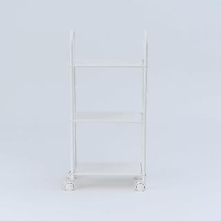 【MUJI 無印良品】窄版推車/寬20cm/白灰 約寬20cm×深38cm×高79cm