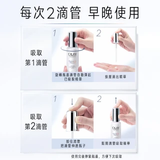 【OLAY 歐蕾】革糖素小白瓶 美白保濕精華 30ML x2
