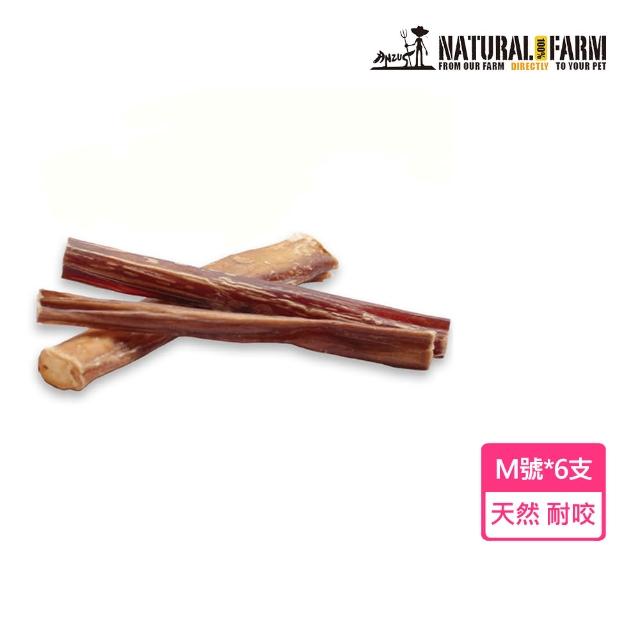 【Natural Farm 自然牧場】牛腱棒-M *6支組(寵物磨牙 啃咬耐咬零食 潔牙骨)