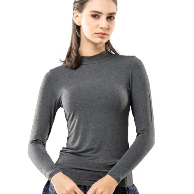 【Sun Flower三花】2件組急暖輕著女保暖衣(發熱衣.機能衣.女睡衣.居家服.高領圓領.外穿百搭內著)