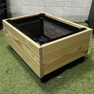 【田園樂】單層南方松種植箱49cm*34cm*21cm(南方松木板質感升級UP)