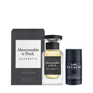 【Abercrombie & Fitch】真我男性淡香水50ml(贈隨機體香膏73g.專櫃公司貨)