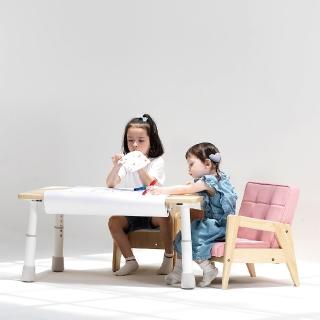 【愛兒館 ilovekids】幼童萬用桌 實木桌面(兒童遊戲桌 茶几 桌面最高44公分)