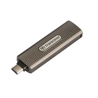 【Transcend 創見】ESD330C 1TB Type C高速固態行動碟-深灰褐色(TS1TESD330C)