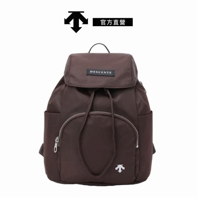 【DESCENTE】迪桑特 女士 5L輕巧迷你休閒後背包(棕色)