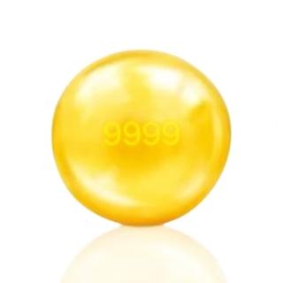 【玉都珠寶】黃金小金豆9999(0.27錢±0.01附玻璃瓶)