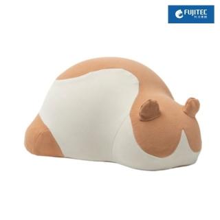 【FUJITEC科技睡眠】福吉喵呼嚕趴睡枕-橘喵 FTP-242(橘貓造型;趴睡枕;午休枕;晚安枕;貓咪抱枕)