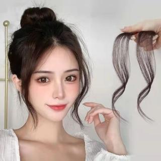 【PS Mall】龍鬚八字瀏海假髮 假劉海 女網紅小臉兩側中分瀏海假髮片 單邊2入(P080)