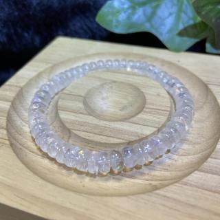 【Cozy 世界水晶原礦與茶】高品馬島彩月光 33-1(散發柔和的氣息 增加愛情運)
