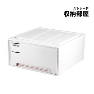 【收納部屋】抽屜收納箱 可疊加 44L 衣櫥收納箱(衣櫃收納箱 抽屜收納櫃 抽屜收納盒 整理盒 衣服收納箱)