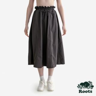 【Roots】Roots女裝- ATHLEISURE 平織裙(灰色)