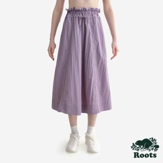 【Roots】Roots女裝- ATHLEISURE 平織裙(淡紫灰色)
