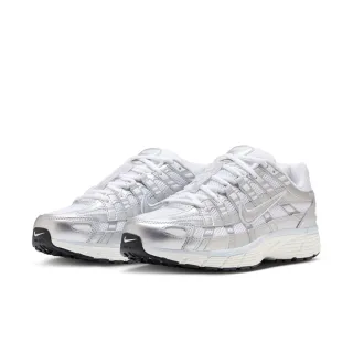 【NIKE 耐吉】休閒鞋 女鞋 運動鞋 W P-6000 銀白 BV1021-106
