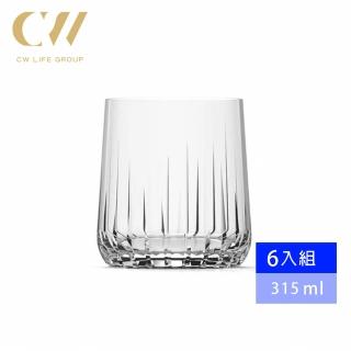 【CW LIFEGROUP 可營生活選物】土耳其Pasabahce 威士忌杯315ml 6入組(無鉛水晶玻璃/威士忌杯)
