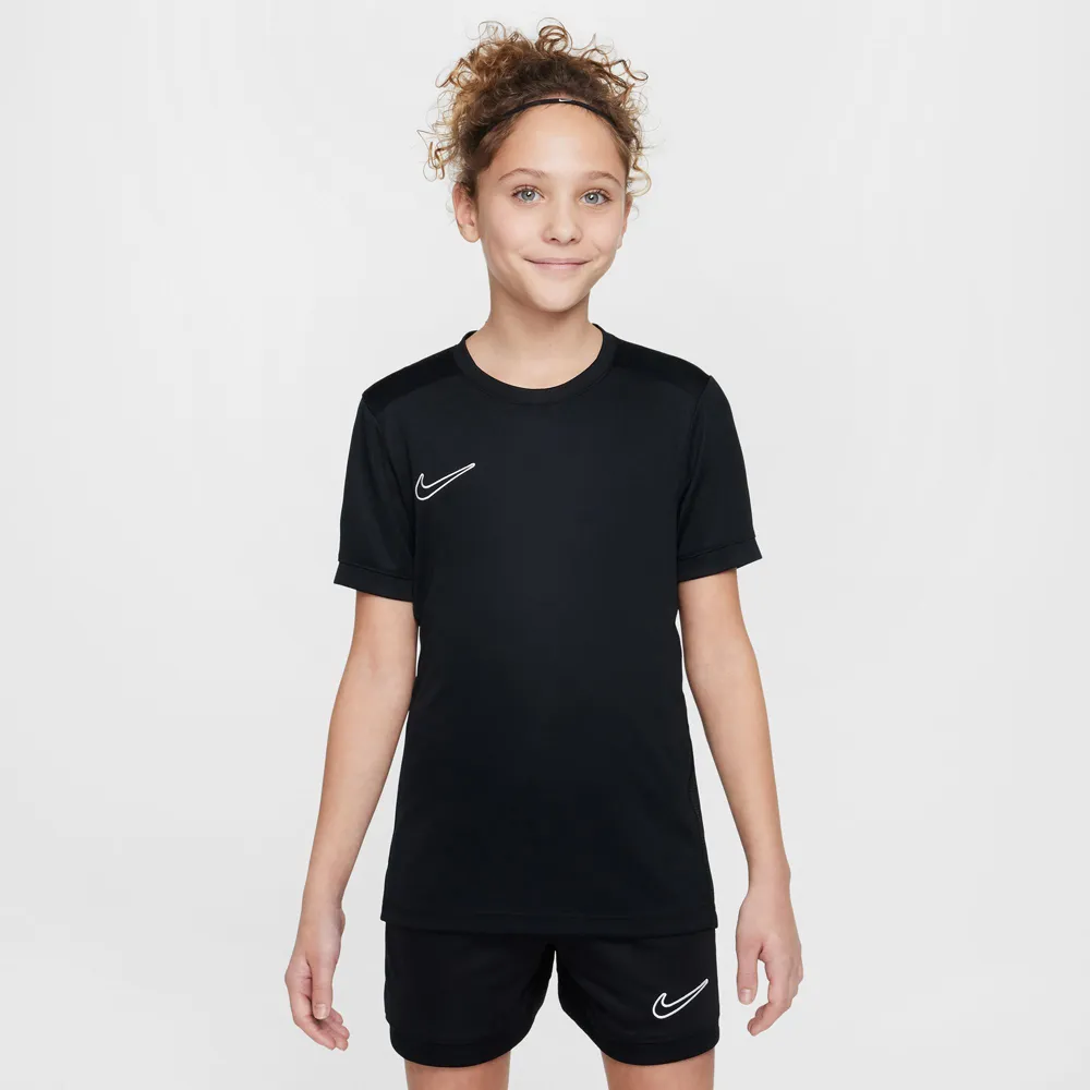 【NIKE 耐吉】短袖上衣 童裝 男女童 大童 K NK DF ACD25 TOP SS -PD 黑 HJ3716-010