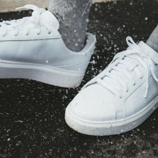 【LAZY SHOES】秒穿鞋 懶人鞋 休閒鞋 板鞋 牛皮鞋 女鞋 白色 CELEBERTY(經典牛皮板鞋)