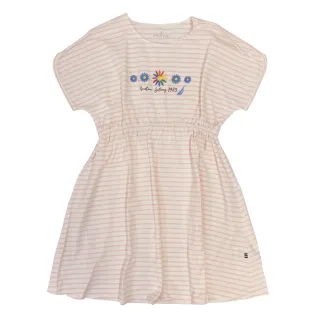 【NAUTICA KIDS】女童白粉條花朵洋裝10-16歲(Nautica kids 洋裝)
