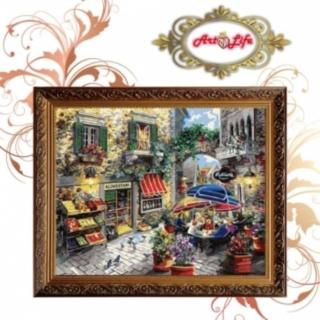 【ArtLife 藝術生活】HK101 雕花金框 40*50CM(實木材質 藝廊專用 油畫外框)