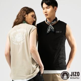 【BLUE WAY】男裝 女裝 網路限定火閻LOGO純棉 背心 上衣-地藏小王