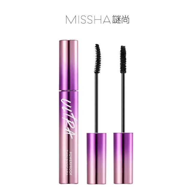 【MISSHA】超效極致防水睫毛膏-濃密捲翹x1