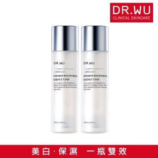 【DR.WU 達爾膚】超微C美白精華化妝水150ML(2入組)
