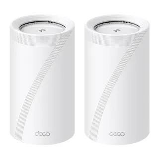 【TP-Link】Wi-Fi 7 BE17000 三頻 10G 真Mesh 無線路由器 分享器(支援AI筆電/透天厝/Deco BE75 二入組)