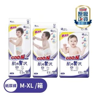 【GOO.N】日本大王奢華肌黏貼型尿布M-XL(日本境內版)