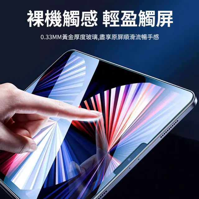 【Ouboo】iPad Air 11吋無塵倉秒貼鋼化膜 抗藍光螢幕保護貼 高清高透 無氣泡貼膜