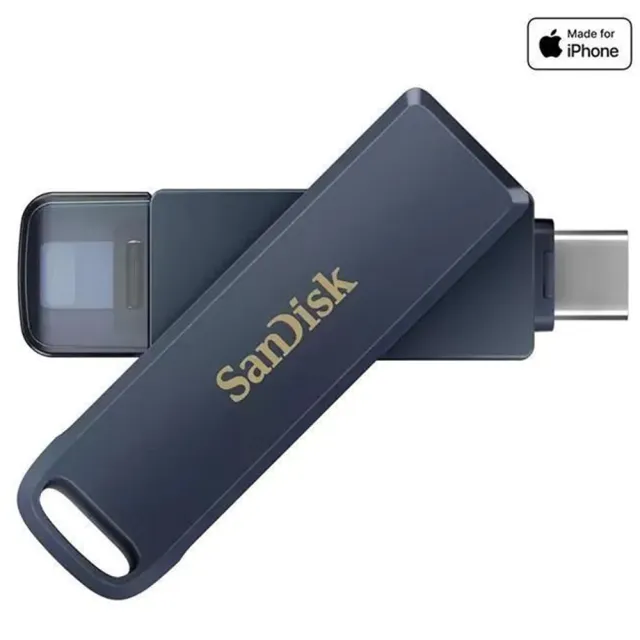 【SanDisk 晟碟】256GB iXpand Phone Drive SDIXD0N-256G iPhone ipad 兩用隨身碟(iPhone 隨身碟)