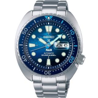 【SEIKO 精工】海龜特別版潛水機械錶/45mm(SRPK01K1/4R36-06Z0F)
