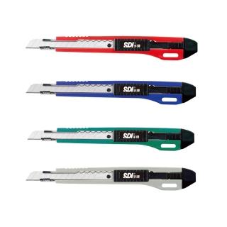 【SDI 手牌】0404C 小美工刀 附2片刀片 隨機顏色出貨(學生 文具 剪紙 美勞 手作 DIY 辦公)