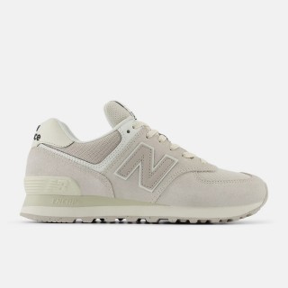 【NEW BALANCE】574 女鞋 休閒鞋 運動鞋 灰 復古 麂皮 B楦 NB(WL574DQ2)