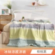 【日禾家居】買一送一 冰絲涼感夏涼被(150X200cm 多款可挑) 涼被/冷氣毯