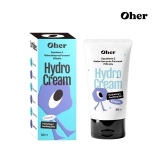 【Oher歐爾 官方直營】保濕霜50ml(角鯊烷、無矽靈酒精香精 臺灣製保養品)