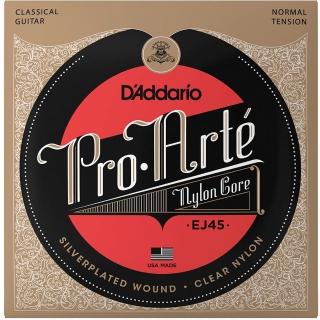 【D’Addario】古典吉他弦 EJ45 CLASSIC STRINGS 中張力 Pro Arte系列(原廠公司貨 商品保固有保障)