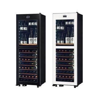 【SAKURA WORKS】Sakura Works 溫M2 LX95 -2℃ 雙溫酒櫃(黑白兩色 日本銷售冠軍 分層分溫 -2度-22度)