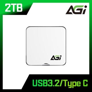 【AGI亞奇雷】EDM38 2TB Type C USB 3.2 Gen2 磁吸 外接式 SSD 固態硬碟 外接硬碟(讀寫2050/1800 MBs)