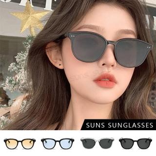 【SUNS】抗UV太陽眼鏡 明星款墨鏡 網紅抖音款 經典復古潮流墨鏡 潮流情侶款 S363(採用PC防爆鏡片/抗UV400)