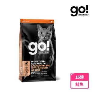 【Go!】鮭魚 16磅 腸胃保健系列 全貓配方(貓糧 貓飼料 腸胃敏感 益生菌 全齡貓 寵物食品)