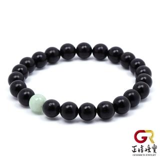 【正佳珠寶】翡翠 印度小葉紫檀 8mm 天然A貨翡翠 翡翠手鍊｜日本彈力繩(深色老料印度小葉紫檀)