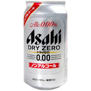 【ASAHI 朝日】DRY ZERO 無酒精飲料350mlx24入/箱(零酒精)