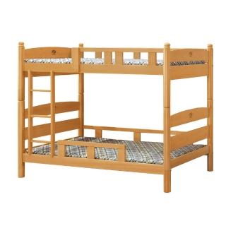 【BODEN】希達3.5尺實木雙層床架