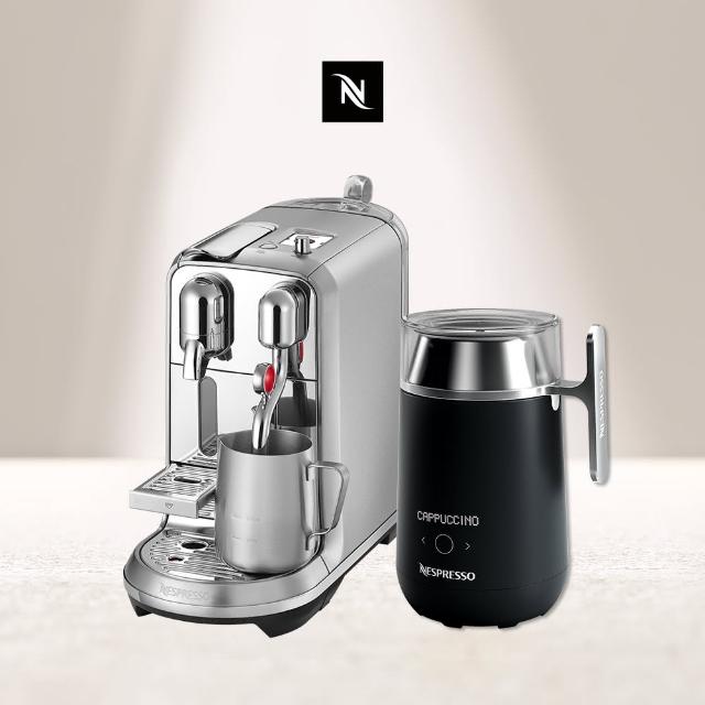 【Nespresso】膠囊咖啡機 Creatista Plus Barista咖啡調理機組合(瑞士頂級咖啡品牌/義式/拿鐵/奶泡機)
