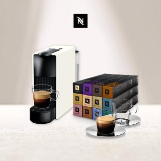 【Nespresso】膠囊咖啡機 Essenza Mini(探索禮盒120顆迎新會員組/送禮/入厝/義式/隨身)
