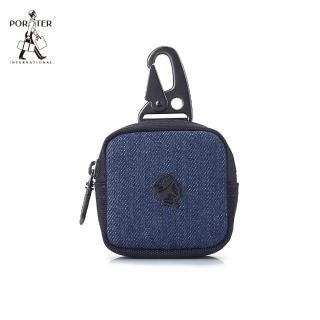 【PORTER INTERNATIONAL】MINI POUCH迷你萬用包(深藍)