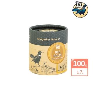 【TuiBalms】紐西蘭蜜雀蜂膠修護萬用精油蜂蠟膏 100g紙板裝(萬用膏 隔離舒緩 極佳的天然效果)