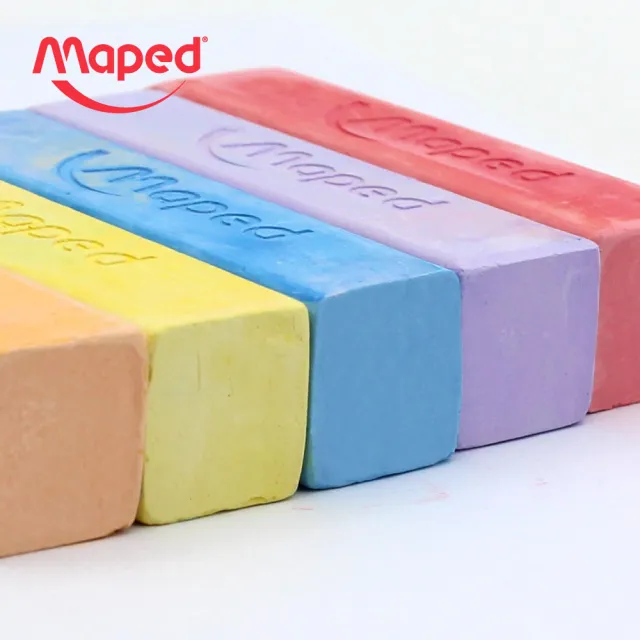 【法國Maped】彩虹胖粉筆6色