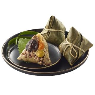 【嘉義福源】《加贈金園排骨》招牌栗子肉粽禮盒3盒(10顆/盒;含運;端午節肉粽)