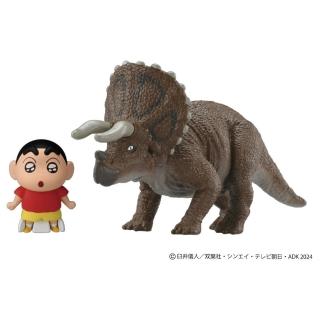 【TAKARA TOMY】多美動物ANIA 蠟筆小新和三角龍
